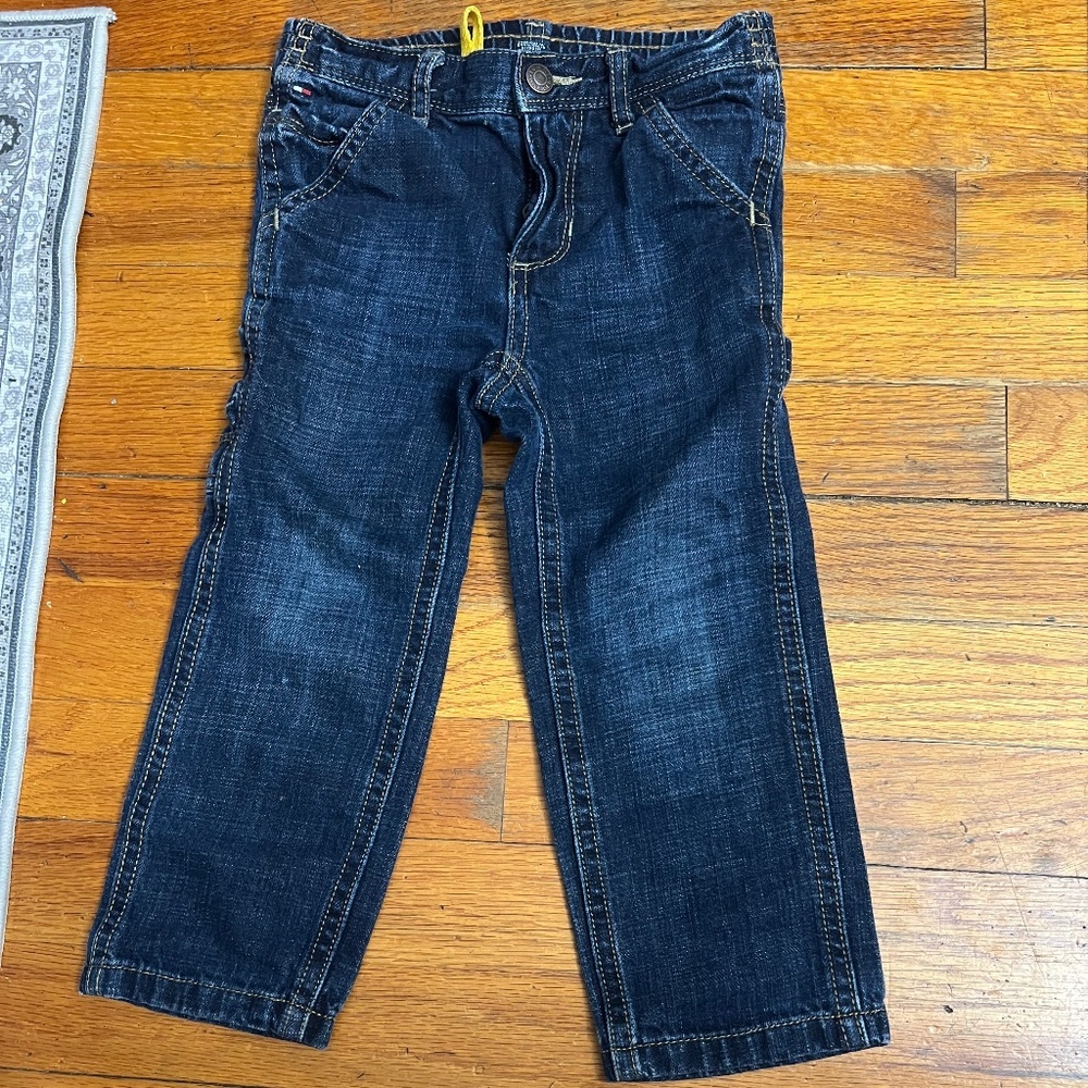 Tommy Hilfiger Boys Blue Jeans Size 2t